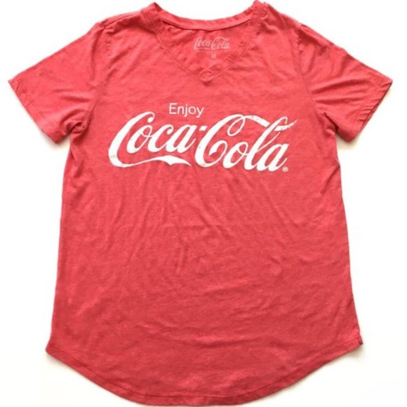 Coca Cola Tops - *3/$30* Red & White Cola-Cola Graphic Tee